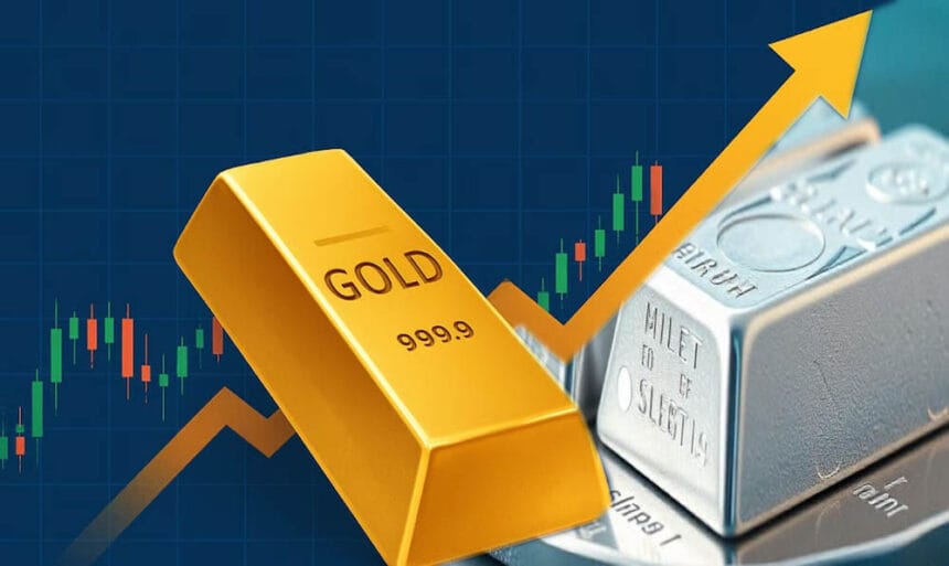 Gold और Silver की कीमतों में जबरदस्त उछाल, सोना ₹1,287 बढ़कर रिकॉर्ड पर, चांदी ₹