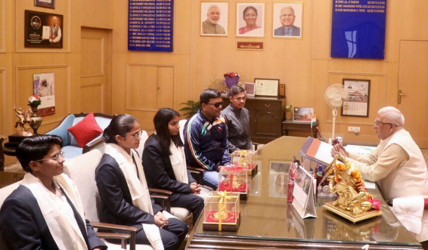 राज्यपाल पटेल ने कहा, विजेता खिलाड़ी महिला सशक्तिकरण का प्रतीक हैं