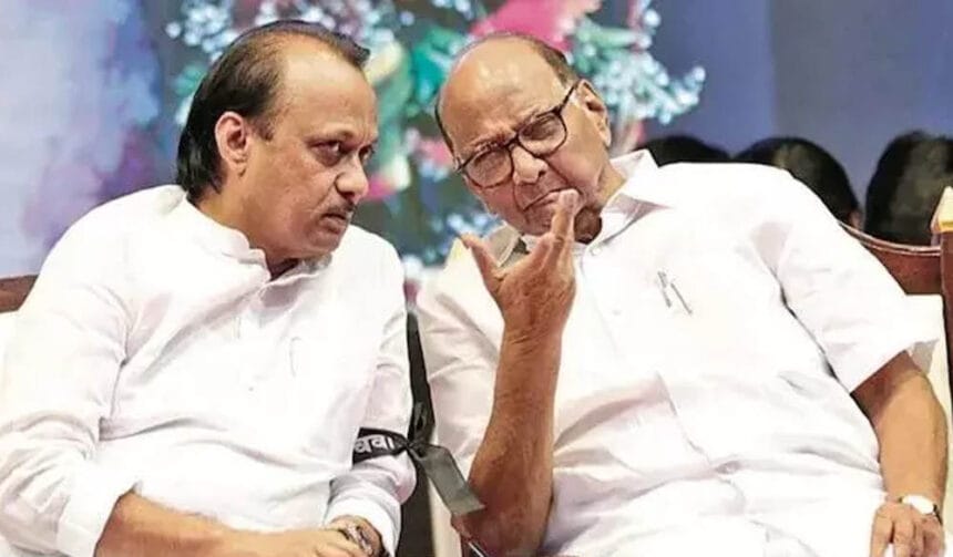 2023 के बाद पहली बार शरद-पवार और अजित पवार गुट साथ, भाजपा को टक्कर देने के लिए प