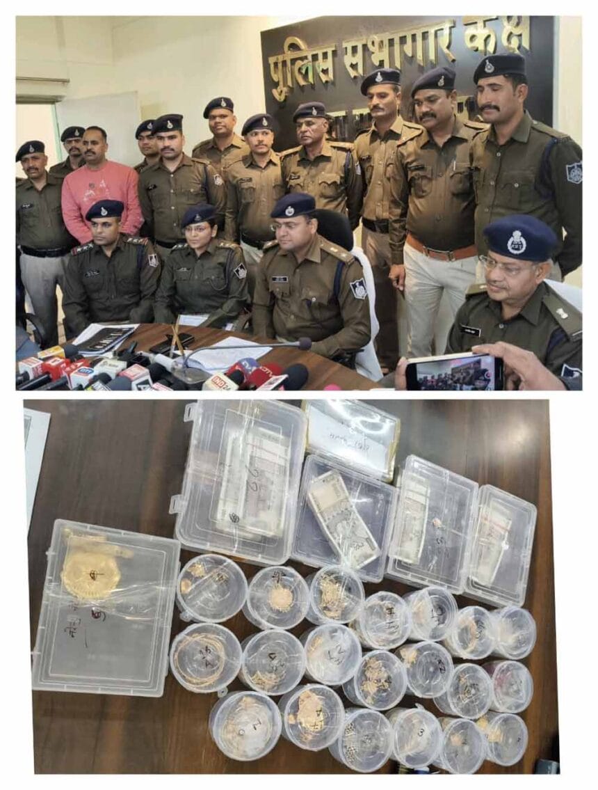 मध्‍यप्रदेश पुलिस की नकबजनी, लूट और ठगी के नेटवर्क पर प्रभावी कार्यवाही तीन दिनो