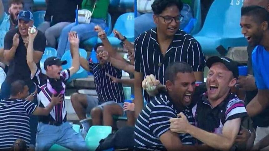 स्टेडियम में किस्मत का छक्का! SA20 मैच के दौरान फैन ने पकड़ा 1.08 करोड़ का कैच