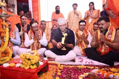 भोरमदेव कॉरिडोर विकास परियोजना का केन्द्रीय मंत्री गजेन्द्र शेखावत एवं मुख्यमंत्