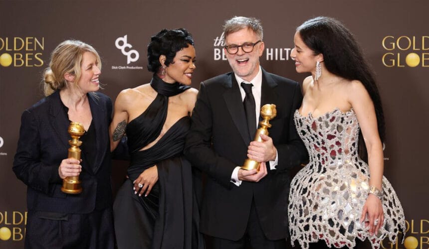 गोल्डन ग्लोब में भारतीयों ने मचाई धूम, जेनिफर ने पहनी सब्यसाची की ज्वेलरी और फिल