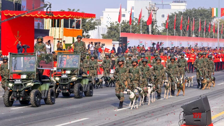 सेना दिवस पर जयपुर में अर्जुन टैंक और धनुष तोप का शानदार प्रदर्शन