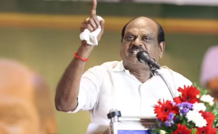 AIADMK के पूर्व मंत्री का बड़ा कदम, MLA पद से इस्तीफा देकर DMK में शामिल