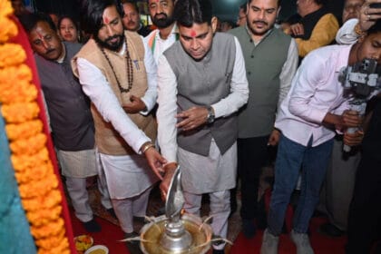 बलौदाबाजार में मरीन ड्राइव की तर्ज पर बनी चौपाटी का भव्य शुभारंभ
