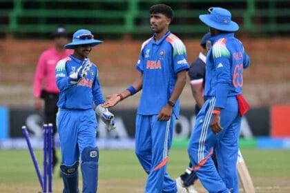 भारत का वर्ल्ड कप में जीत का सिलसिला जारी, न्यूजीलैंड को 7 विकेट से रौंदा, वैभव-