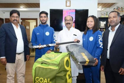 रायपुर: उप मुख्यमंत्री अरुण साव ने नेशनल सेंटर ऑफ एक्सीलेंस में चयनित खिलाड़ियों