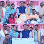 मुख्यमंत्री विष्णु देव साय ने की नगर पंचायत भटगांव के विकास के लिए एक करोड़ रुपए