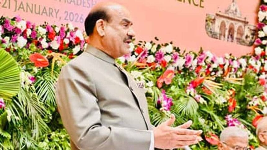 86वें अखिल भारतीय पीठासीन अधिकारी सम्मेलन के समापन समारोह में लोकसभा अध्यक्ष का