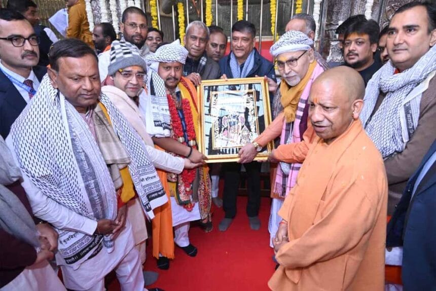 पहली बार उप्र के दौरे पर आए हैं राष्ट्रीय भाजपा अध्यक्ष,  मुख्यमंत्री के साथ पहु