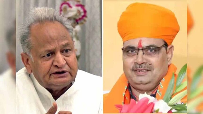 दूसरे राज्यों की पुलिस की एंट्री पर बवाल, गहलोत और जूली ने भजनलाल सरकार को कटघरे