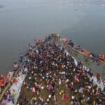 प्रयागराज में माघ मेले की पौष पूर्णिमा पर 21 लाख श्रद्धालुओं ने किया पवित्र स्ना