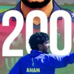 अमन राव ने विजय हजारे ट्रॉफी में धुआंधार पारी खेली, 13 छक्के और 12 चौकों से जड़ा