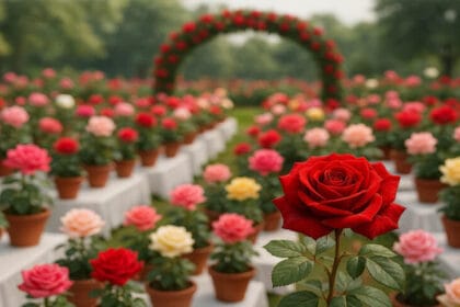 गुलाब प्रदर्शनी में “गमलों में गुलाब” प्रतियोगिता का द्वितीय चरण, 9 जनवरी को होग