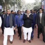 बिहार के मुख्यमंत्री नितीश और अधिकारीयों ने विभिन्न इलाकों का किया भ्रमण