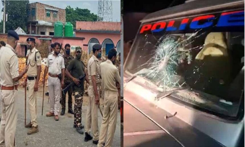 वारंटी की गिरफ्तारी के दौरान पथराव में 5 पुलिस जवान घायल 1 वारंटी की गिरफ्तारी के दौरान पथराव में 5 पुलिस जवान घायल