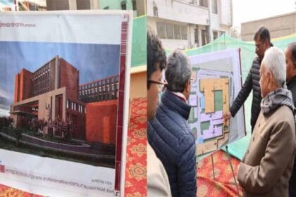 मुख्यमंत्री नितीश ने सुपर स्पेशियलिटी अस्पताल भवन का किया निरीक्षण