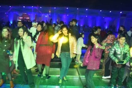 CG News: आतिशबाजी और पार्टियों के साथ शुरू हुआ नववर्ष