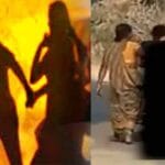 पेंड्रा में प्रेमी संग भागी विधवा महिला, को निर्वस्त्र कर गांव में घुमाया