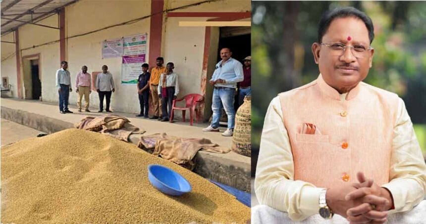 राजनांदगांव बना समर्थन मूल्य पर सोयाबीन खरीदी करने वाला पहला जिला