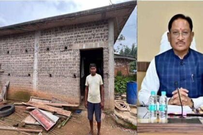 छत्तीसगढ़ में आर्थिक कमजोर परिवार को प्रधानमंत्री आवास योजना से मिला पक्का घर
