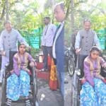 जनदर्शन में मुख्यमंत्री ने दिव्यांगजनों को दीं बैटरी ट्राइसिकल, व्हीलचेयर और श्र