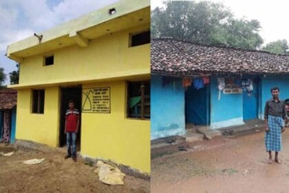 हेमचंद के परिवार को मिला प्रधानमंत्री आवास योजना में  पक्का घर