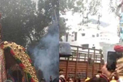 Hariyana News: तीन लाख में जयपुर से हाथी मंगवाकर कारपेंटर को दी अनोखी विदाई