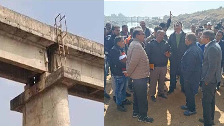 कोयल ब्रिज में दरार के कारण लोहदरगा नहीं आएगी मेमू