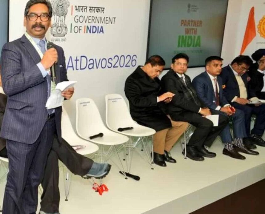 CM हेमंत सोरेन ने दावोस में किया झारखंड का प्रतिनिधित्व