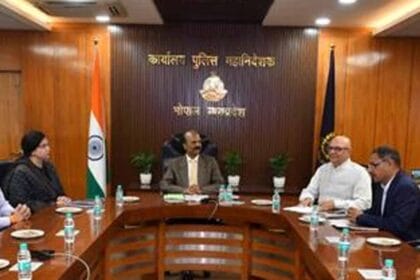 भारतीय विदेश सेवा अधिकारियों ने डीजीपी कैलाश मकवाणा से की भेंट