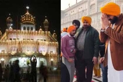 होर्डिंग्स विवाद में मंत्री सोंध नंगे पांव सतनाम वाहेगुरु का जाप करते पहुंचे