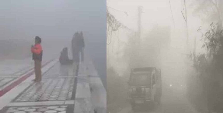 पंजाब के नवाशंहर में जीरो डिग्री तक लुढ़का पारा