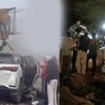 नेशनल हाईवे पर हादसे में फॉर्च्यूनर सवार पांच लोगों की मौत