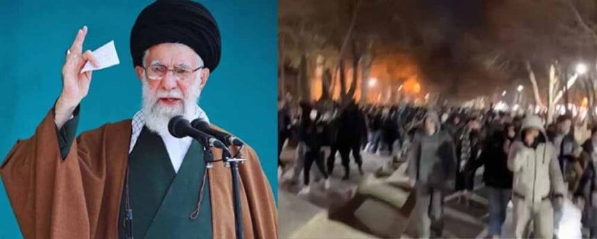 ईरान के सर्वोच्च नेता खामेनेई की धमकी- ‘दंगाईयों को उनकी जगह दिखाओ’