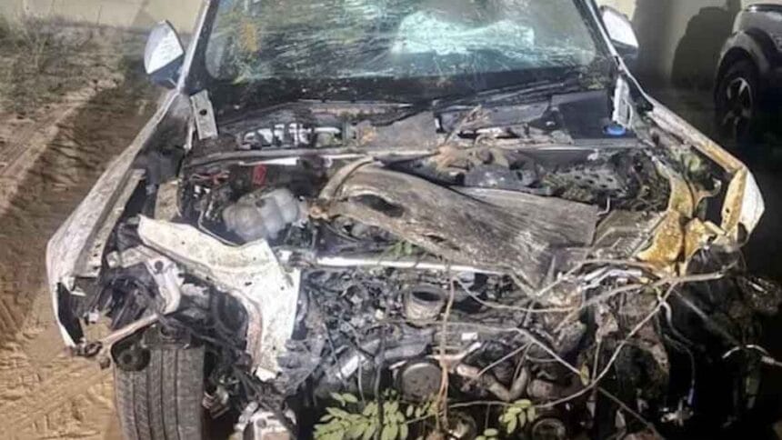 सड़क हादसे में मातम: तेज रफ्तार कार ने मजदूरों को रौंदा, दो की गई जान