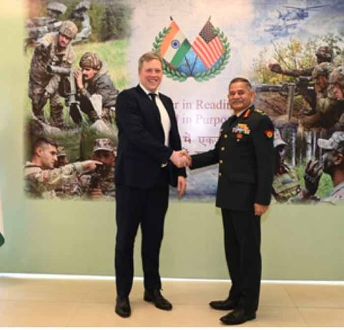 India–US Defence Bond मजबूत: आर्मी चीफ और अमेरिकी सेना सचिव के बीच रणनीतिक चर्चा