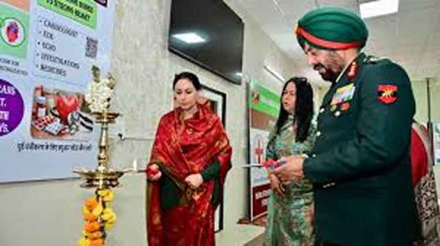 सेना के अस्पताल में लगा बड़ा मेडिकल कैंप, डिप्टी सीएम दिया कुमारी ने किया उद्घाट