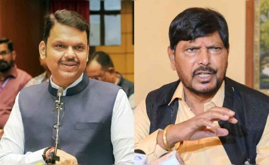 महाराष्ट्र राजनीति में हलचल: बीएमसी चुनाव रिजल्ट से पहले फडणवीस–आठवले मुलाकात