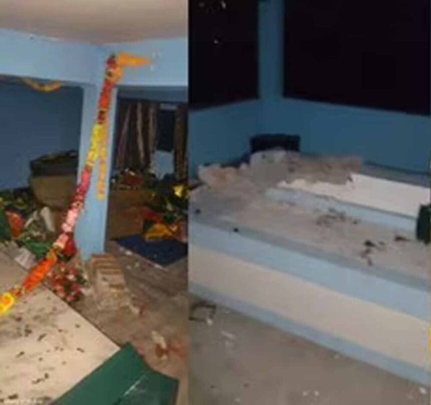 मसूरी: स्कूल परिसर में बनी मजार पर हमला, नारेबाजी का वीडियो वायरल होने के बाद बढ