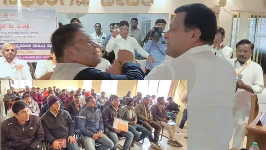 सत्ता और विपक्ष आमने-सामने: बैठक के दौरान हाथापाई, विधायकों की तीखी नोकझोंक से ह