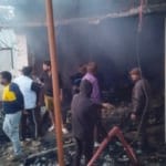 भयंकर अग्निकांड: कपड़ा दुकान में लगी आग से भारी नुकसान