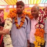 झज्जर में ग्रैंड वेलकम: U-19 वर्ल्ड कप में जीत दिलाने पर कनिष्क चौहान पहुंचे घर