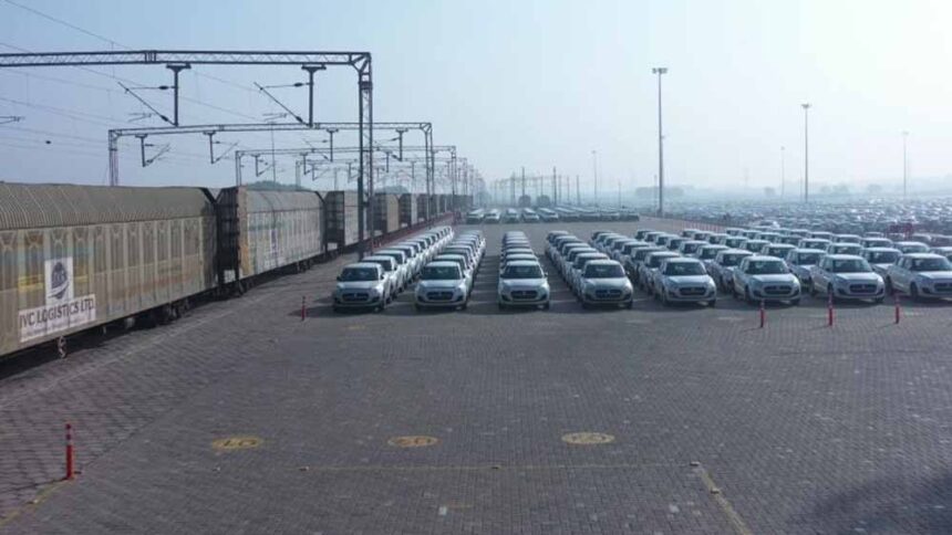 MARUTI की रफ्तार अब रेल की पटरियों पर भी, जानें नया रिकॉर्ड