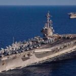 ईरान की सीमा की ओर बढ़ा अमेरिकी एयरक्राफ्ट कैरियर, ट्रंप प्रशासन ने किया बड़ा ऐल