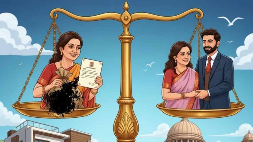 12 साल छोटे प्रेमी को पत्नी से खरीदने का मामला, महिला अधिकारी पर विवादित आरोप