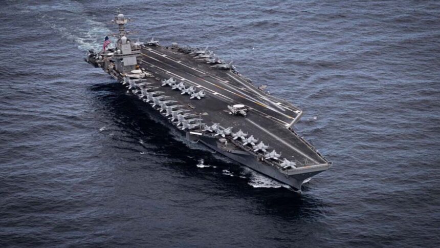 ट्रंप की कार्रवाई: ईरान के समीप भेजा गया ऑपरेशन मादुरो में शामिल सबसे बड़ा एयरक्