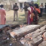 बम्मनगवां हादसा: सरकारी स्कूल की दीवार गिरने से कक्षा पांच के छात्र की जान गई