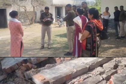 बम्मनगवां हादसा: सरकारी स्कूल की दीवार गिरने से कक्षा पांच के छात्र की जान गई